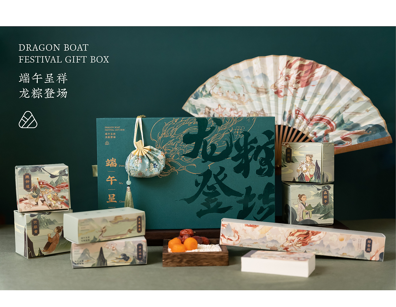 「龙粽登场」 端午礼盒（图ZMjk3OTAyODc2） - 包装 - 站酷设计师乐本文创原创素材 - 站酷ZCOOL