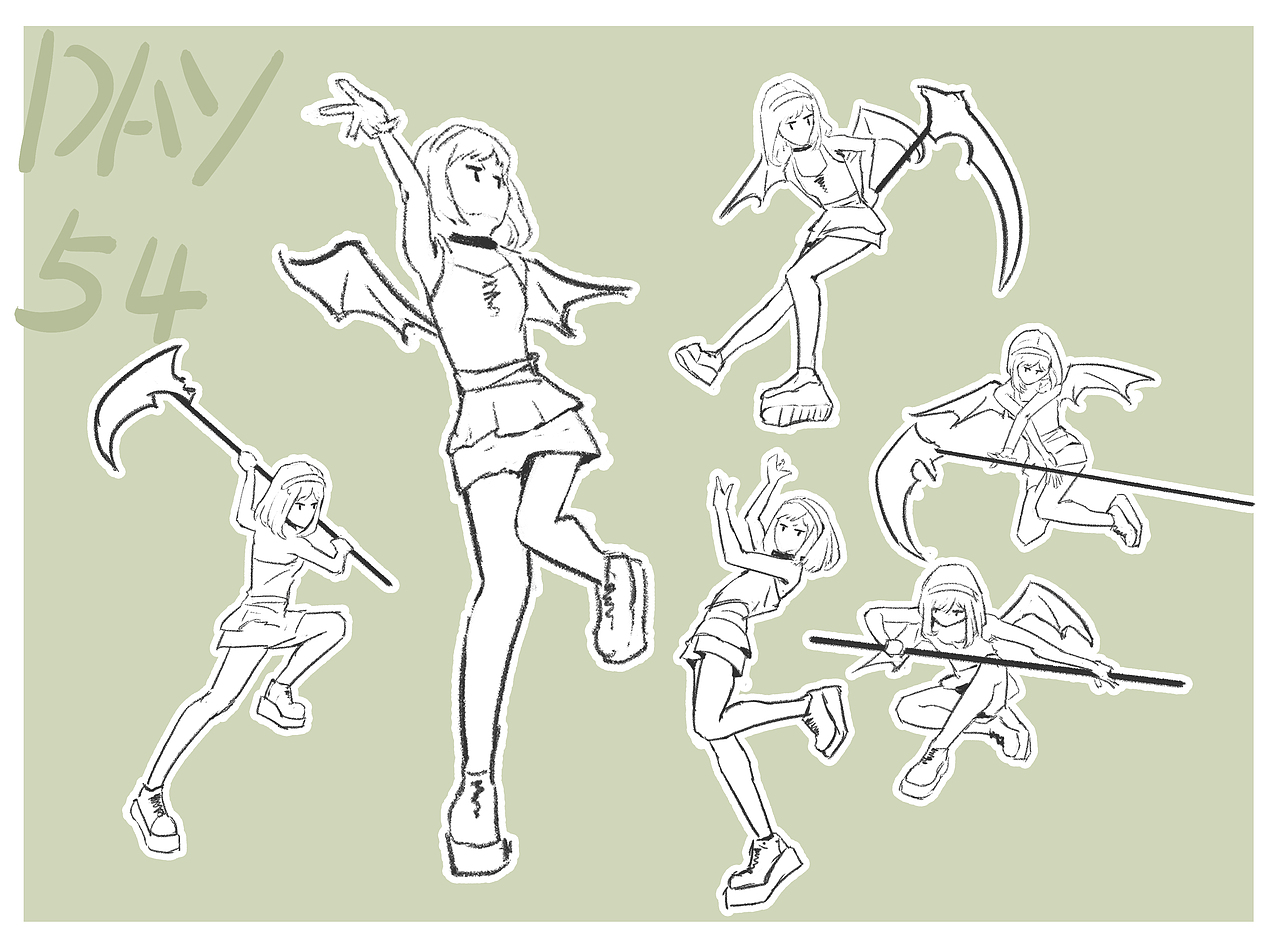 #速寫60天挑戰(zhàn)賽# day 54 @速寫班長 ???（圖ZMjk4NTA3NDQ0） - 創(chuàng)作習作 - 站酷設計師禿禿騰原創(chuàng)素材 - 站酷ZCOOL