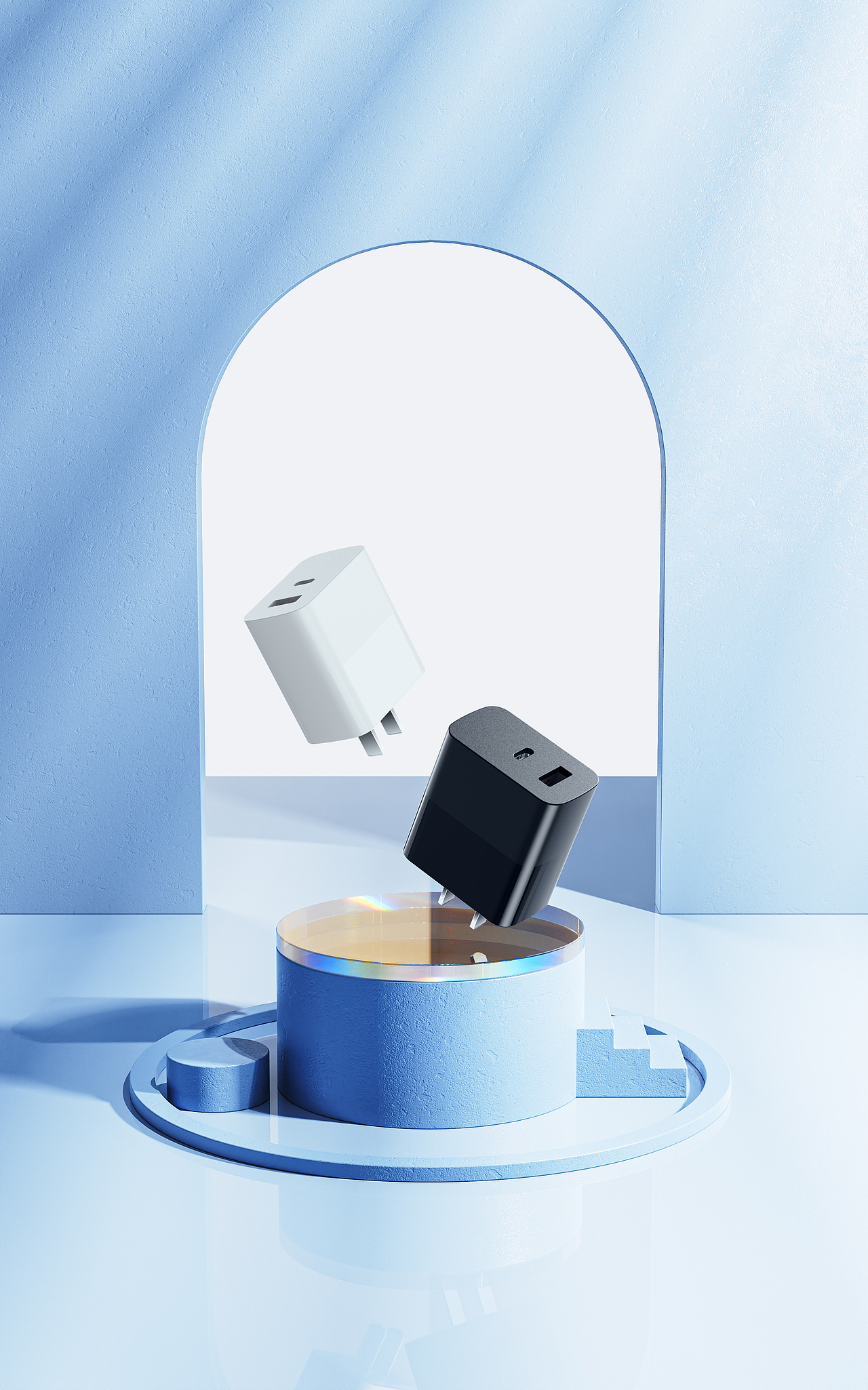 一些电源适配器和充电器渲染图（图ZMzM4NjAzNTI4） - 产品 - 站酷设计师解衣欲睡黄东坡原创素材 - 站酷ZCOOL