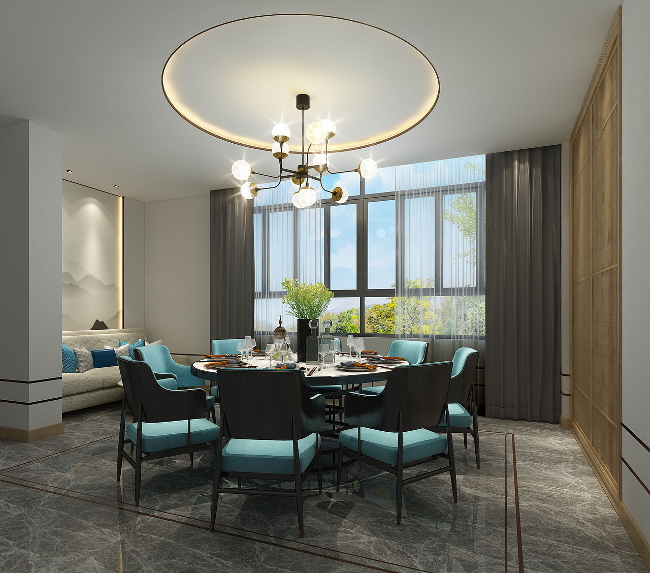 【中餐厅设计】-新疆荷花餐厅 ·术御设计