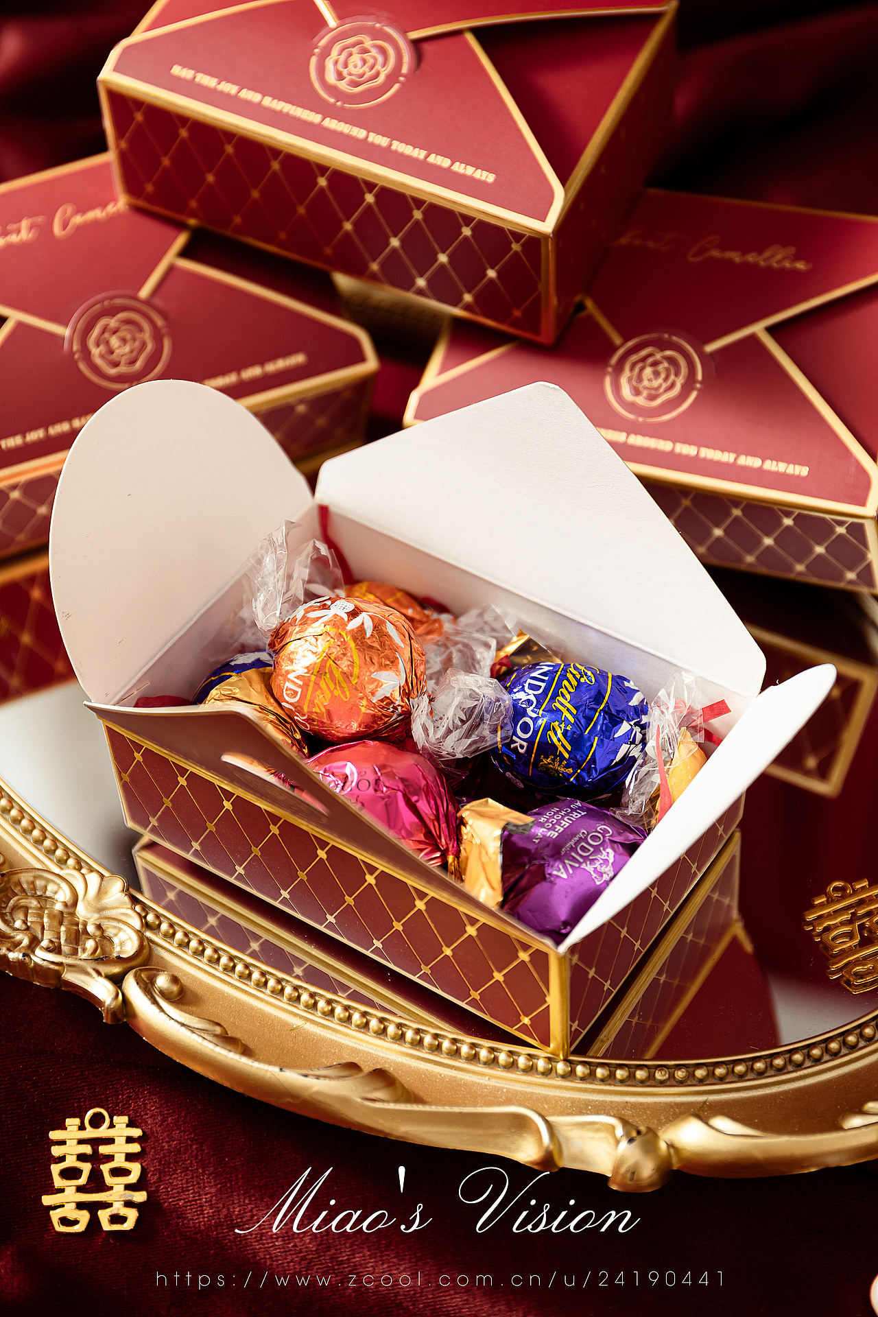 产品摄影丨山茶花伴手礼喜糖盒（图ZMzAxOTY4OTU2） - 产品摄影 - 站酷设计师小猫仙倌原创素材 - 站酷ZCOOL