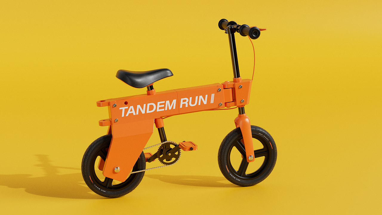 ‘TANDEM RUN’儿童双人童车[童车][双人]（图ZMzU4Nzk1Mzcy） - 玩具 - 站酷设计师贰陆拾捌原创素材 - 站酷ZCOOL