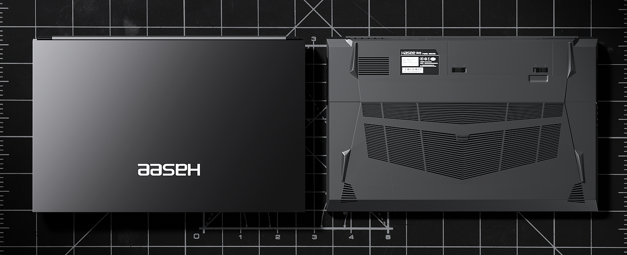 建模&渲染-神舟笔记本_战神G8-CU7NS（图ZMzQxNTc4MjEy） - 产品 - 站酷设计师黑政政原创素材 - 站酷ZCOOL