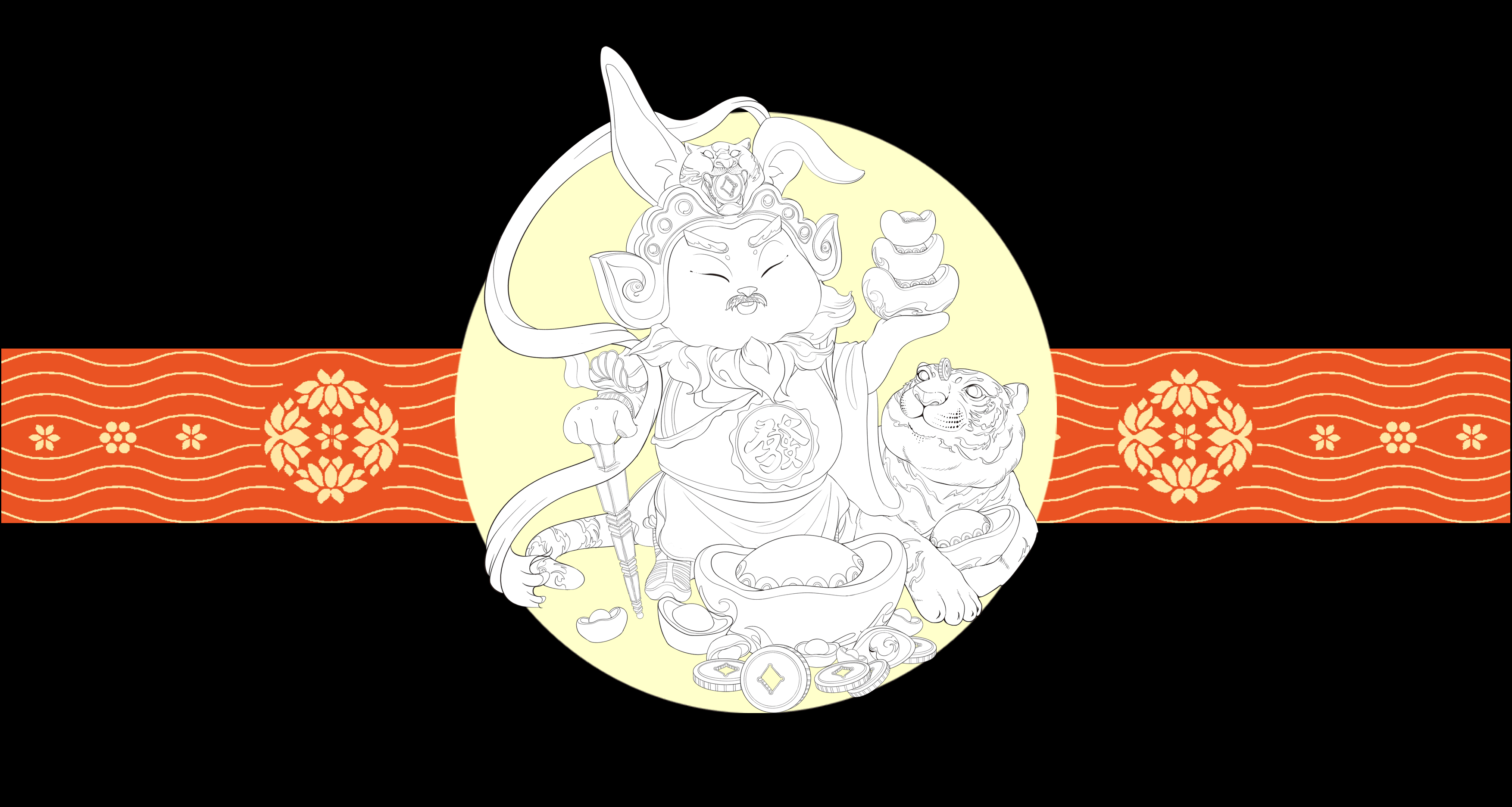 兔年插画 |COS神仙鉴赏（图ZMzE3MTgzNzU2） - 商业插画 - 站酷设计师水瓜籽原创素材 - 站酷ZCOOL