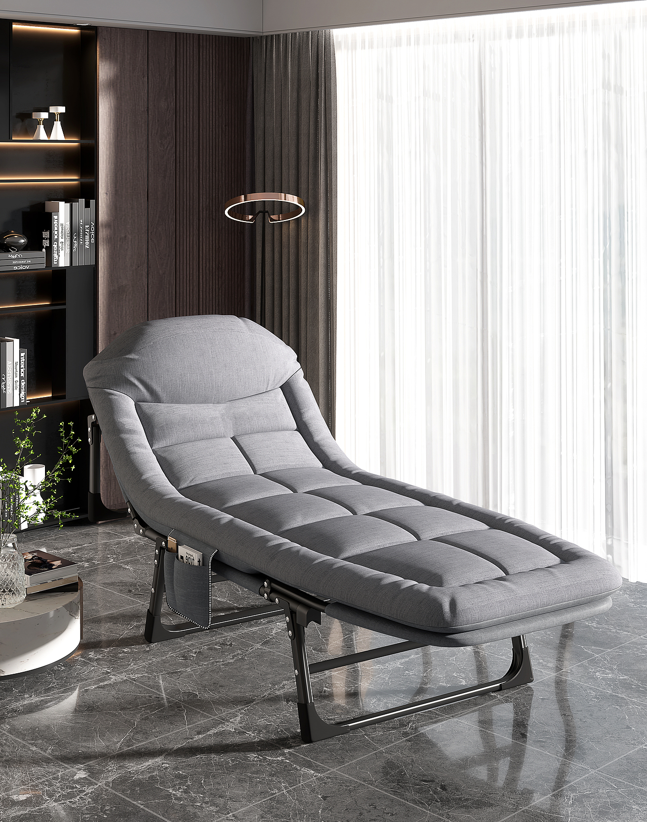 午休折叠床建模渲染详情制作（图ZMzA3NjIwODUy） - 电商 - 站酷设计师3D建模渲染Sam原创素材 - 站酷ZCOOL