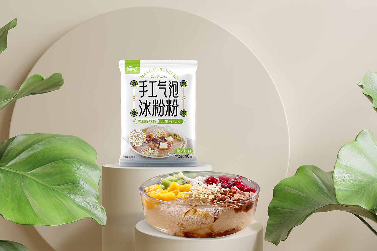 April作品「康雅酷」手工冰粉包装设计（图ZMzQxOTQwMzY0） - 包装 - 站酷设计师猿人创意工作室原创素材 - 站酷ZCOOL