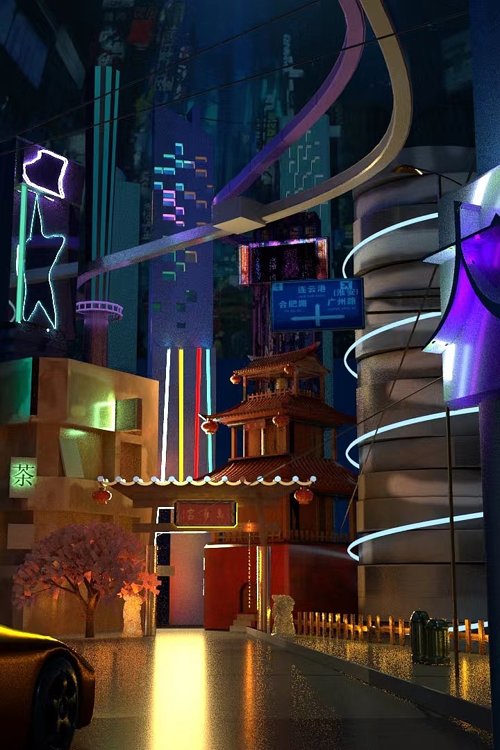 建模城市（圖ZMzA3OTkxMTgw） - 其他 - 站酷設(shè)計師蕉火原創(chuàng)素材 - 站酷ZCOOL