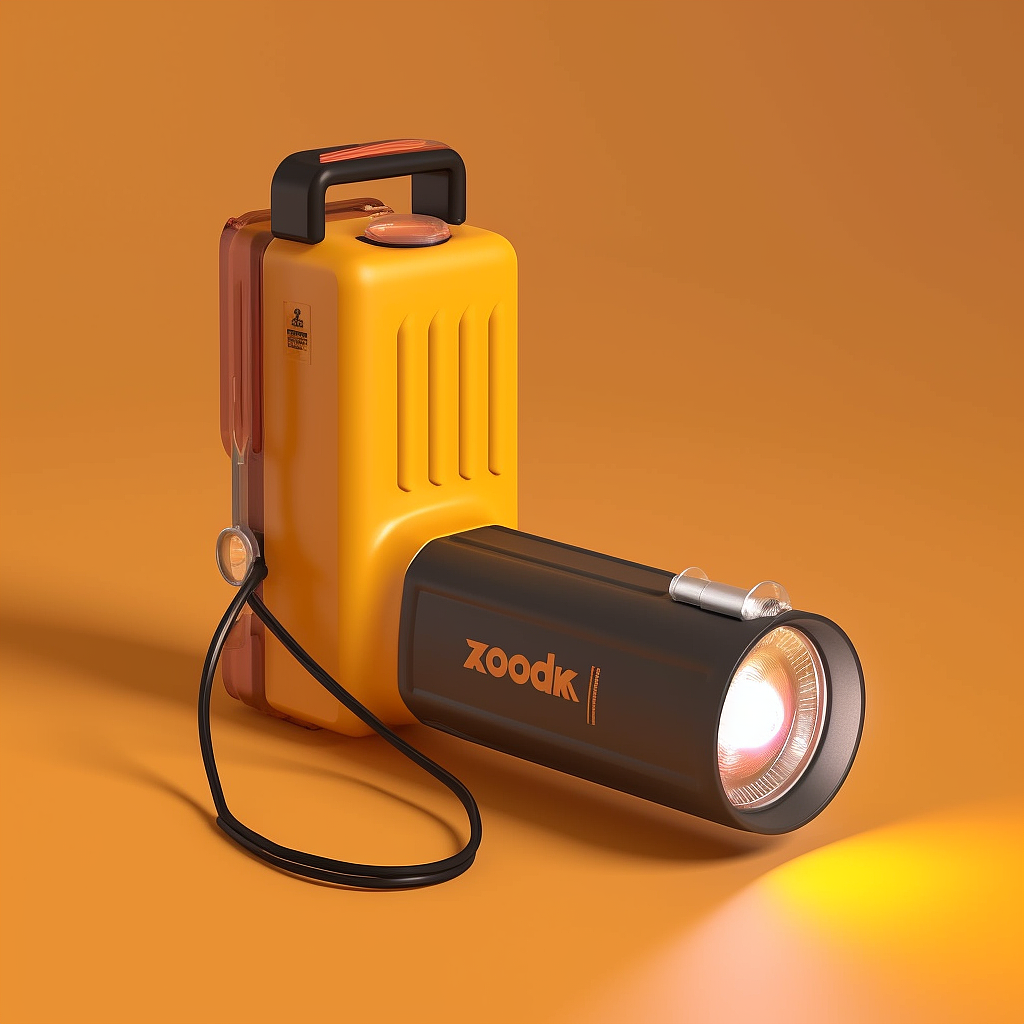 露营手电设计（图ZMzQwNzA0MjEy） - AI作品 - 站酷设计师常州木丁工业设计原创素材 - 站酷ZCOOL