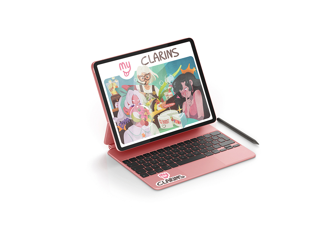 # my CLARINS 寻找天然好食肌 #Beauty Recipe（图ZMjk4NTEyODIw） - 海报 - 站酷设计师丸不玩原创素材 - 站酷ZCOOL