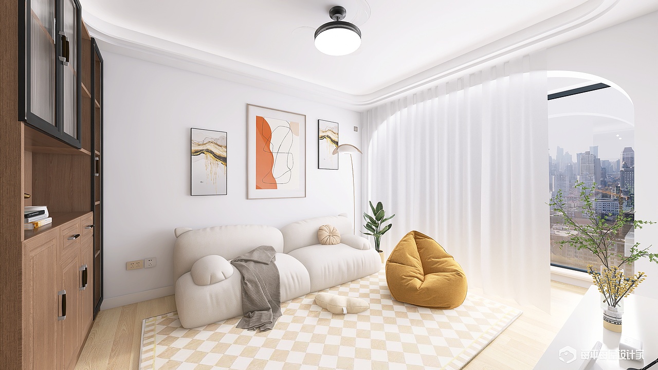 86平小户型两居的小家｜简单实用｜我心中的理想家（图ZMzMyMjIxNjMy） - 家装设计 - 站酷设计师鸣杨913原创素材 - 站酷ZCOOL