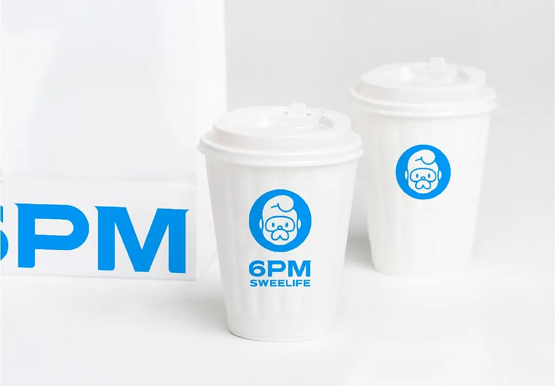 6PM 烘焙糕点品牌/logo/vi设计 烘焙糕点店面空间设计