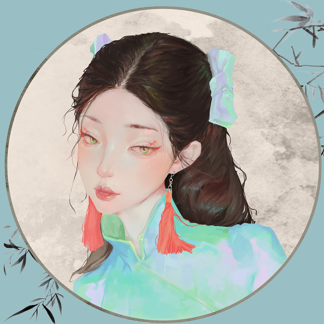 2021-2022古風(fēng)厚涂作品（圖ZMzA2NzMyNzY0） - 商業(yè)插畫 - 站酷設(shè)計師北刃原創(chuàng)素材 - 站酷ZCOOL