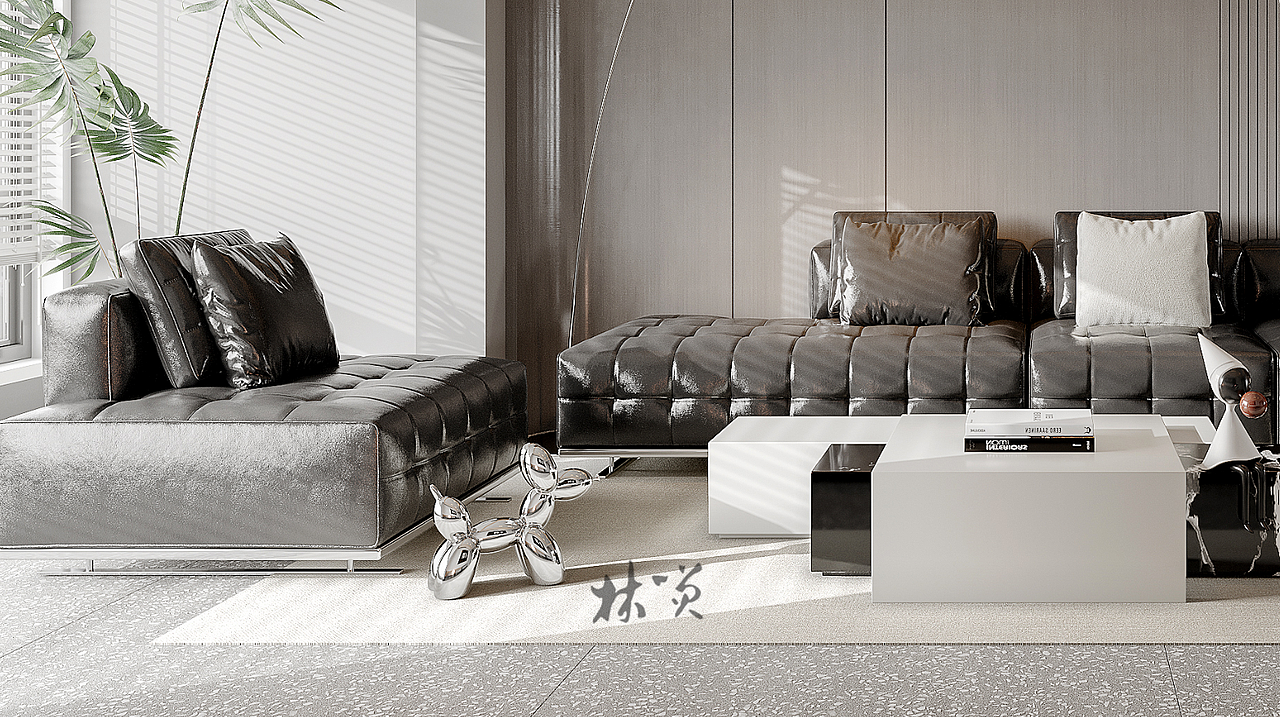 意式轻奢大平层,恰到好处的高级感