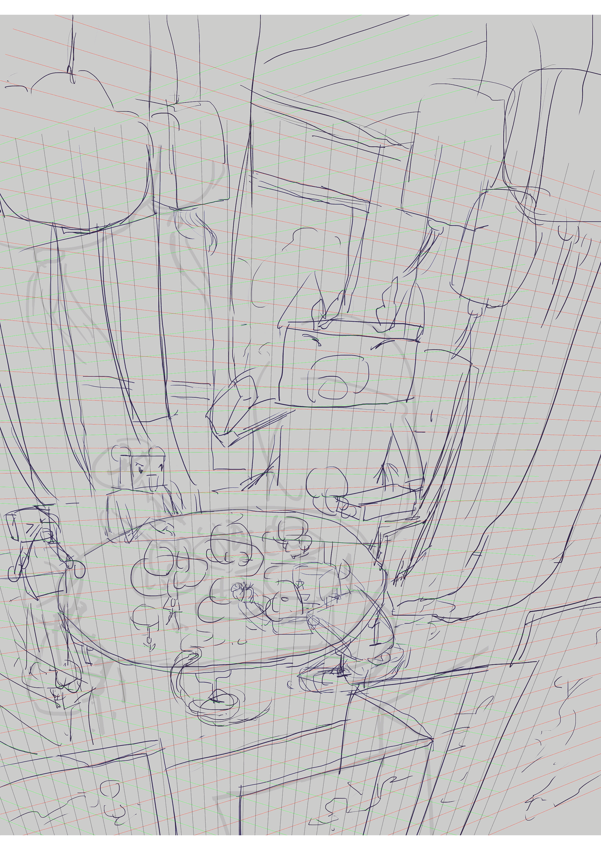 梦游山海系列二（图ZMzUwNzc4Mzg0） - 商业插画 - 站酷设计师紫砚台原创素材 - 站酷ZCOOL