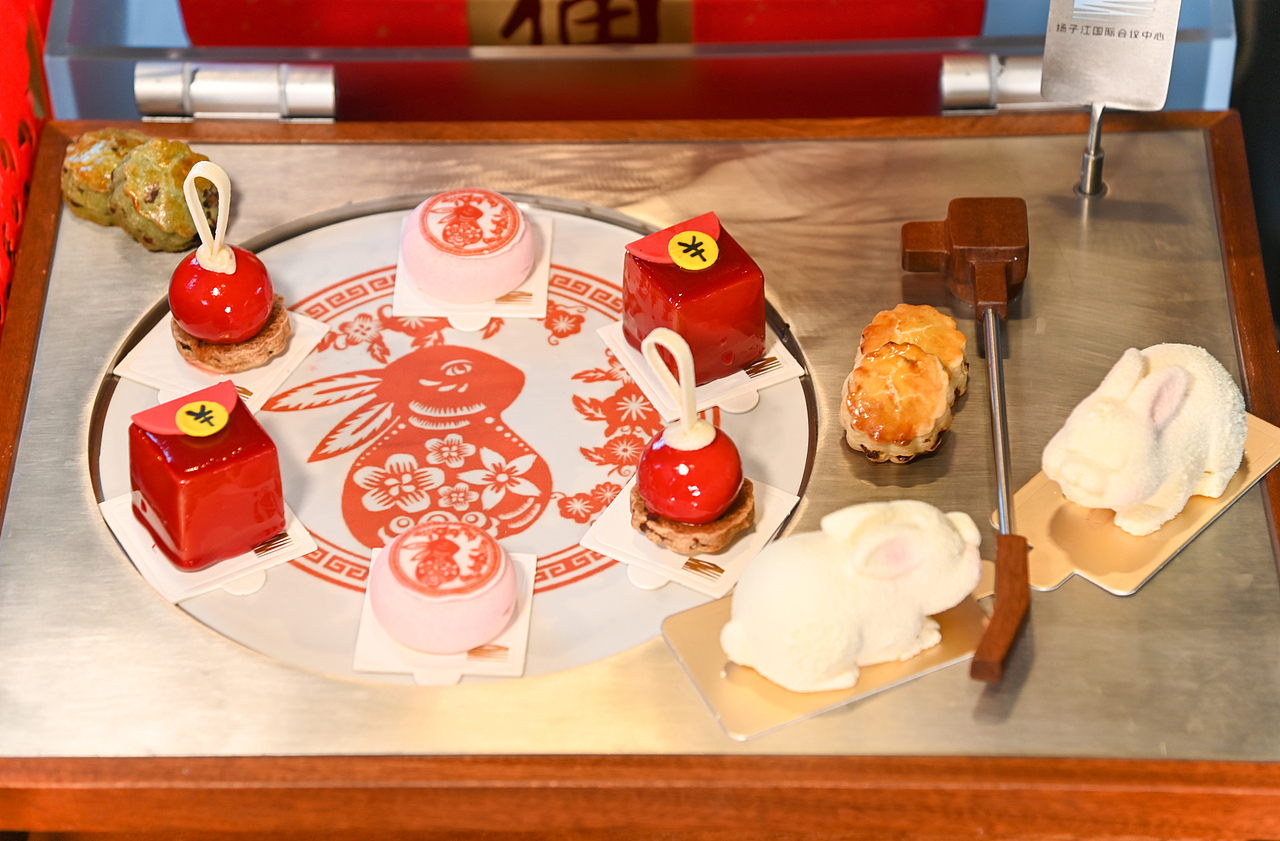 新年兔年国风下午茶甜品蛋糕（图ZMzUwMTI5NDky） - 美食摄影 - 站酷设计师Nicegir1原创素材 - 站酷ZCOOL