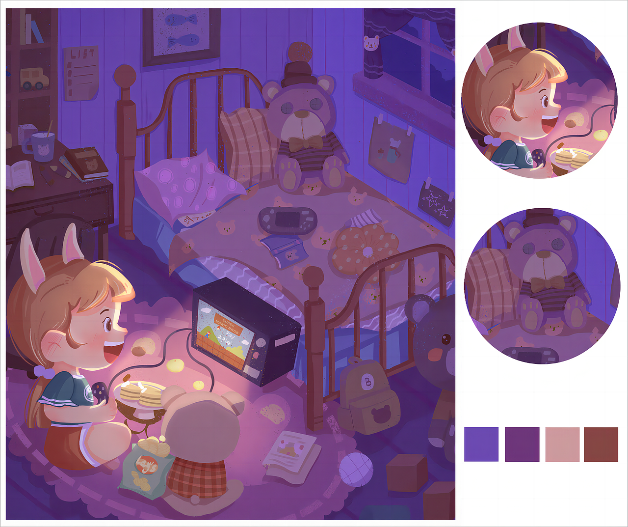 一组儿插~（图ZMzQ2MTI3OTQ4） - 儿童插画 - 站酷设计师丹丹蛋蛋阿拉丹原创素材 - 站酷ZCOOL