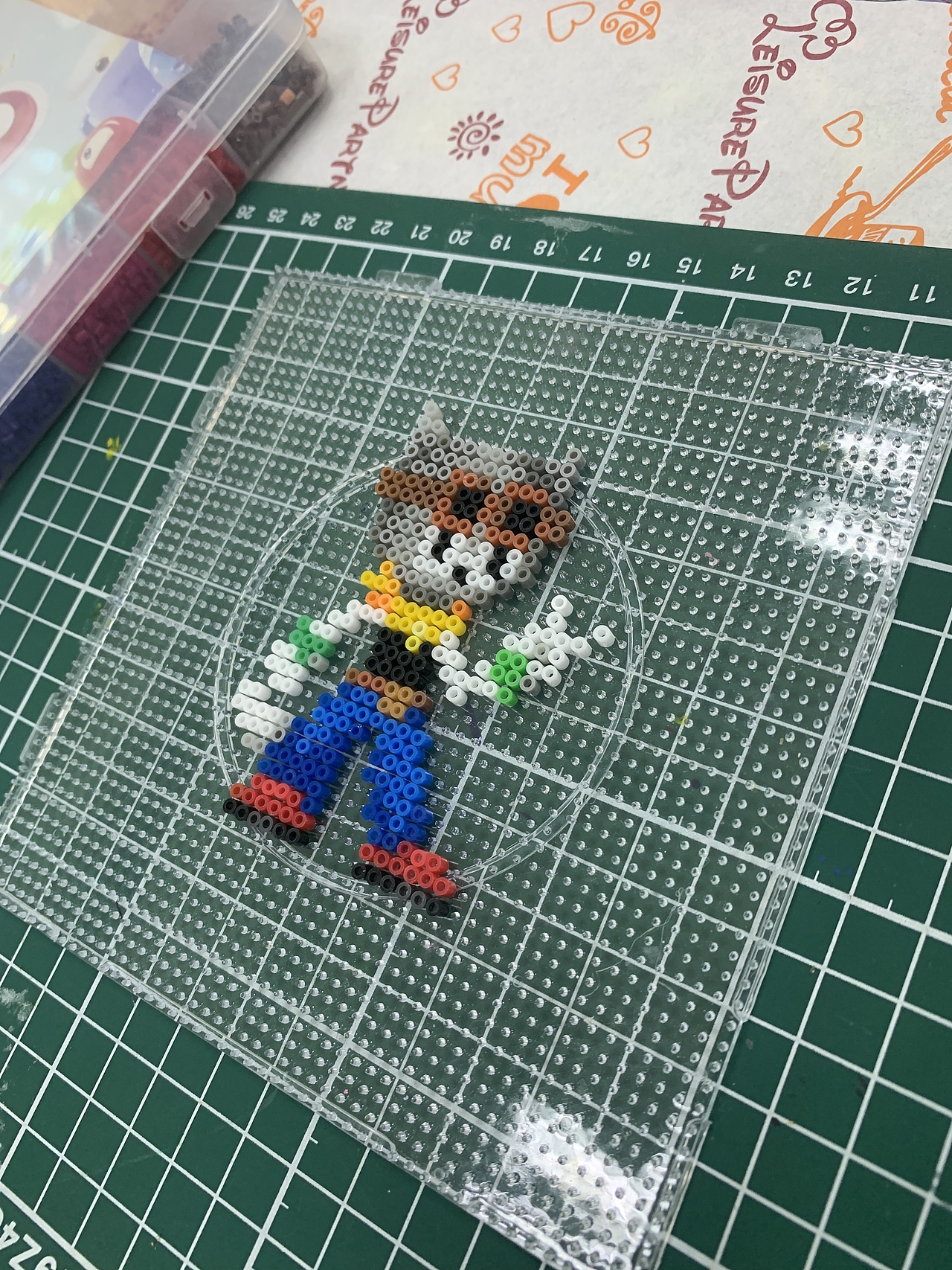 熨烫前