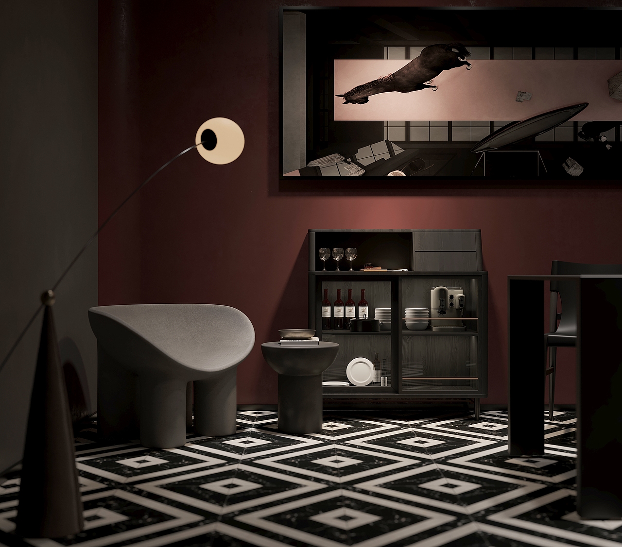 柒.（图ZMzQ3ODYzMjg4） - 酒店餐饮设计 - 站酷设计师室内设计师小太阳原创素材 - 站酷ZCOOL