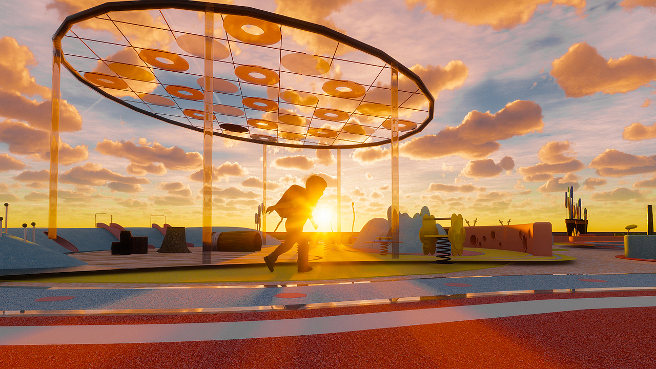 PIE PARK 儿童感统公园设计（图ZMzAyNTIwMzA0） - 景观设计 - 站酷设计师Midoriko原创素材 - 站酷ZCOOL