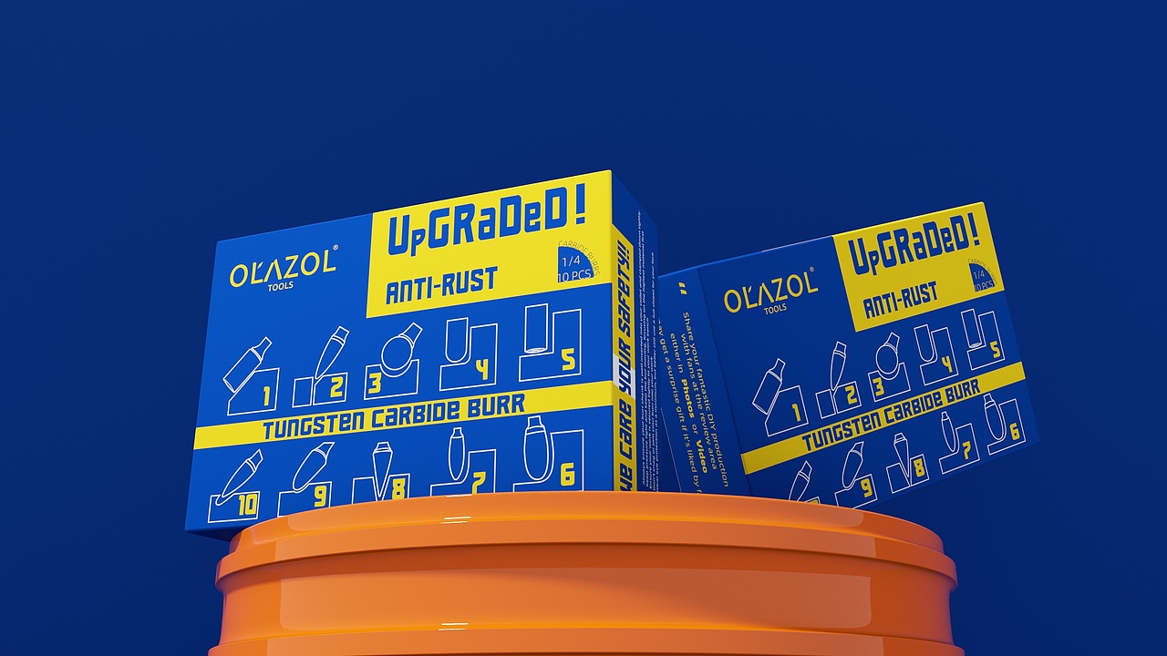 OLAZOL五金工具包装设计(跨境)