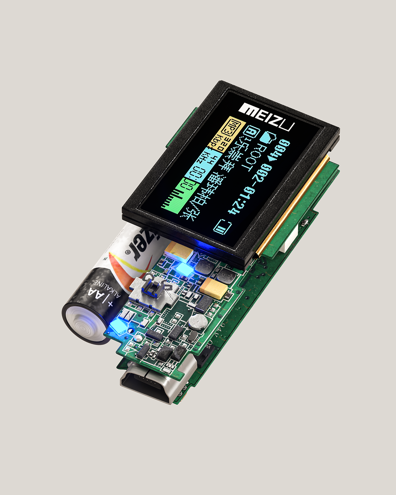 经典怀旧-meizu e3 mp3