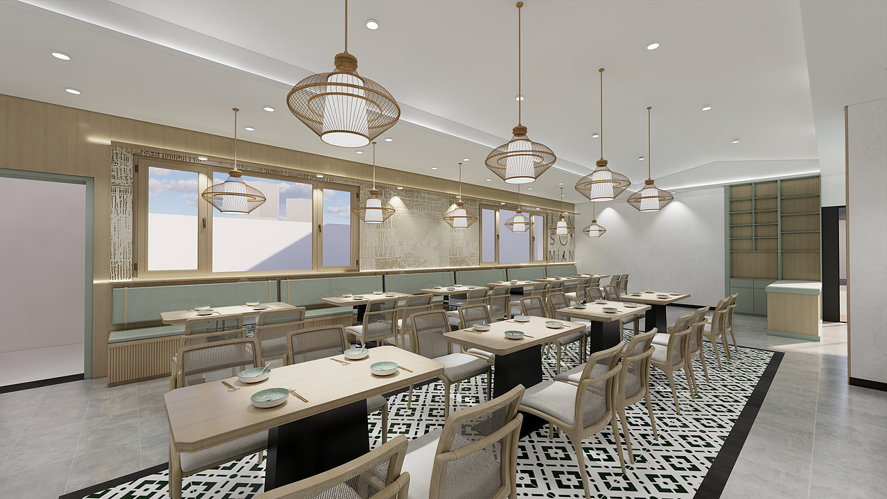 网红私房菜餐厅设计