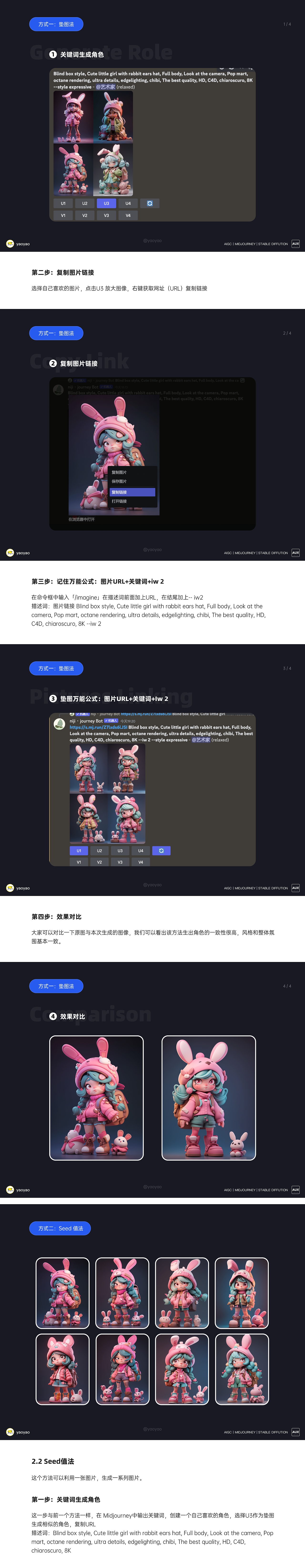 Midjourney零基础设计角色一致性（图ZMzQzNjA4MzAw） - APP界面 - 站酷设计师yaoyao设计师原创素材 - 站酷ZCOOL