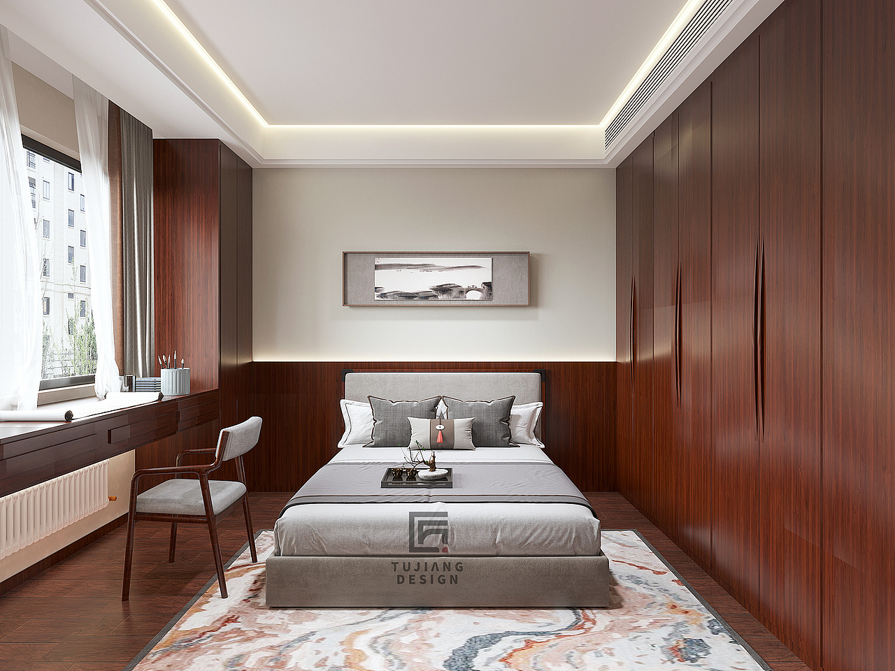 新中式别墅设计,水韵墨香,国潮雅宅!