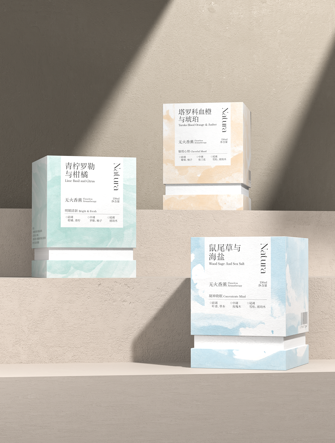 Natura香薰包装设计（图ZMzU2NzcxMjUy） - 包装 - 站酷设计师何Qc原创素材 - 站酷ZCOOL