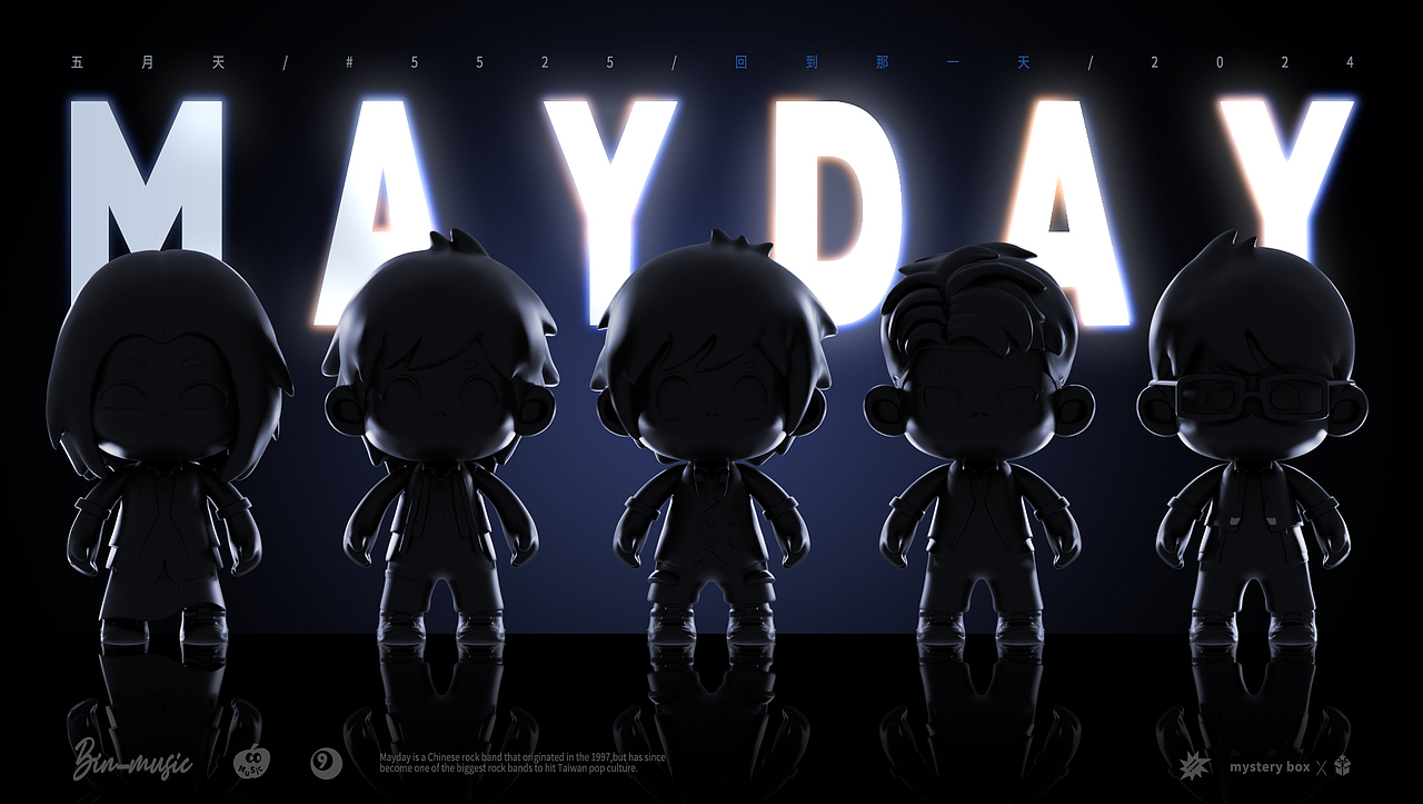 【MAYDAY】五只派对动物潮玩盲盒IP设计（图ZMzY5NzA1NzA4） - IP形象 - 站酷设计师啊鱼AYU原创素材 - 站酷ZCOOL