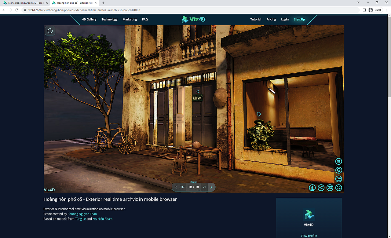 浏览器和 VR 上的实时建筑可视化（图ZMzI2NzA5Mzg0） - 景观设计 - 站酷设计师Viz4D原创素材 - 站酷ZCOOL