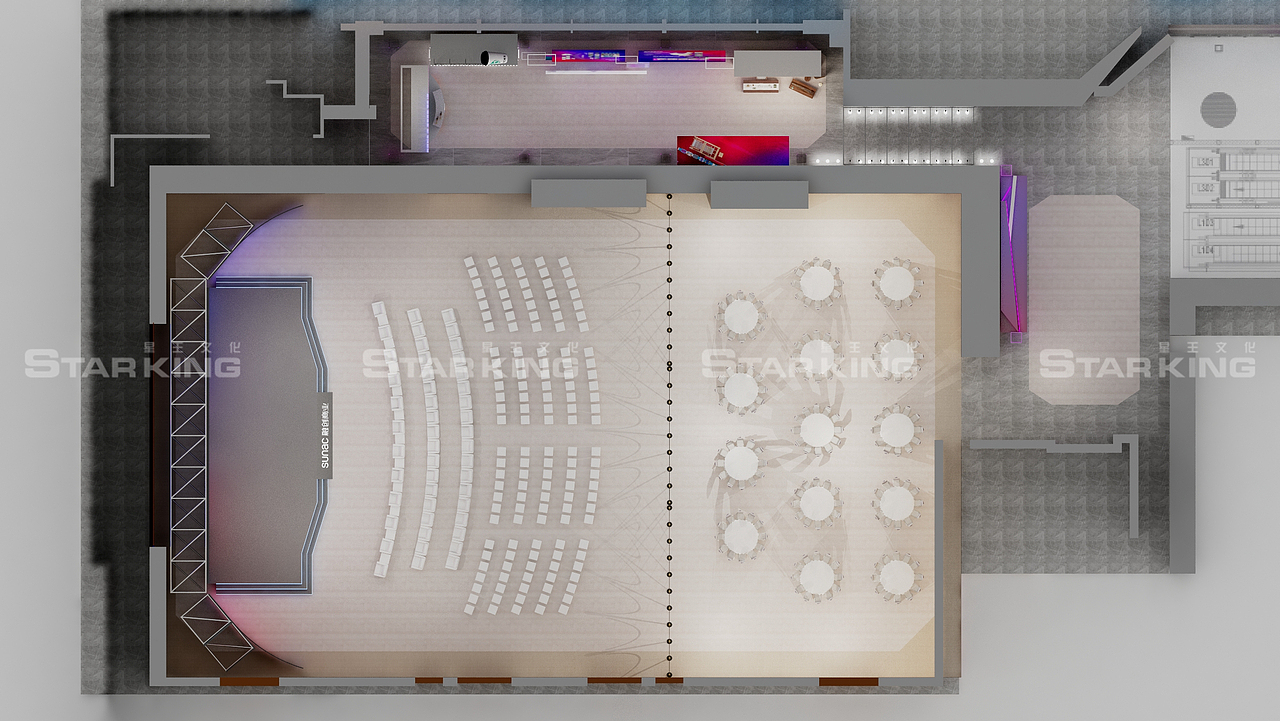 广西文化招商发布会【舞美设计,外场布置】