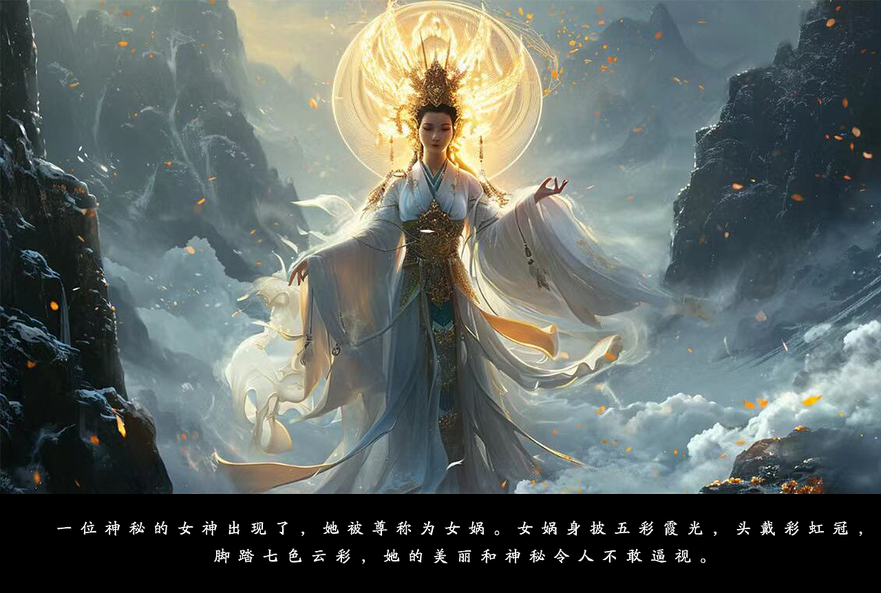 中国传统故事——女娲补天