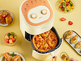空气炸锅、电烤箱平面拍摄合集