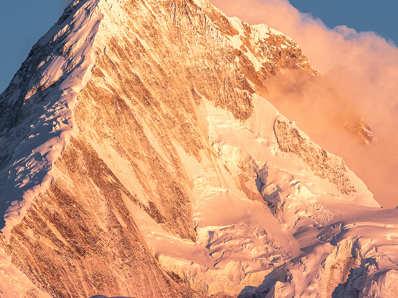 不如亲眼所见贡嘎雪山