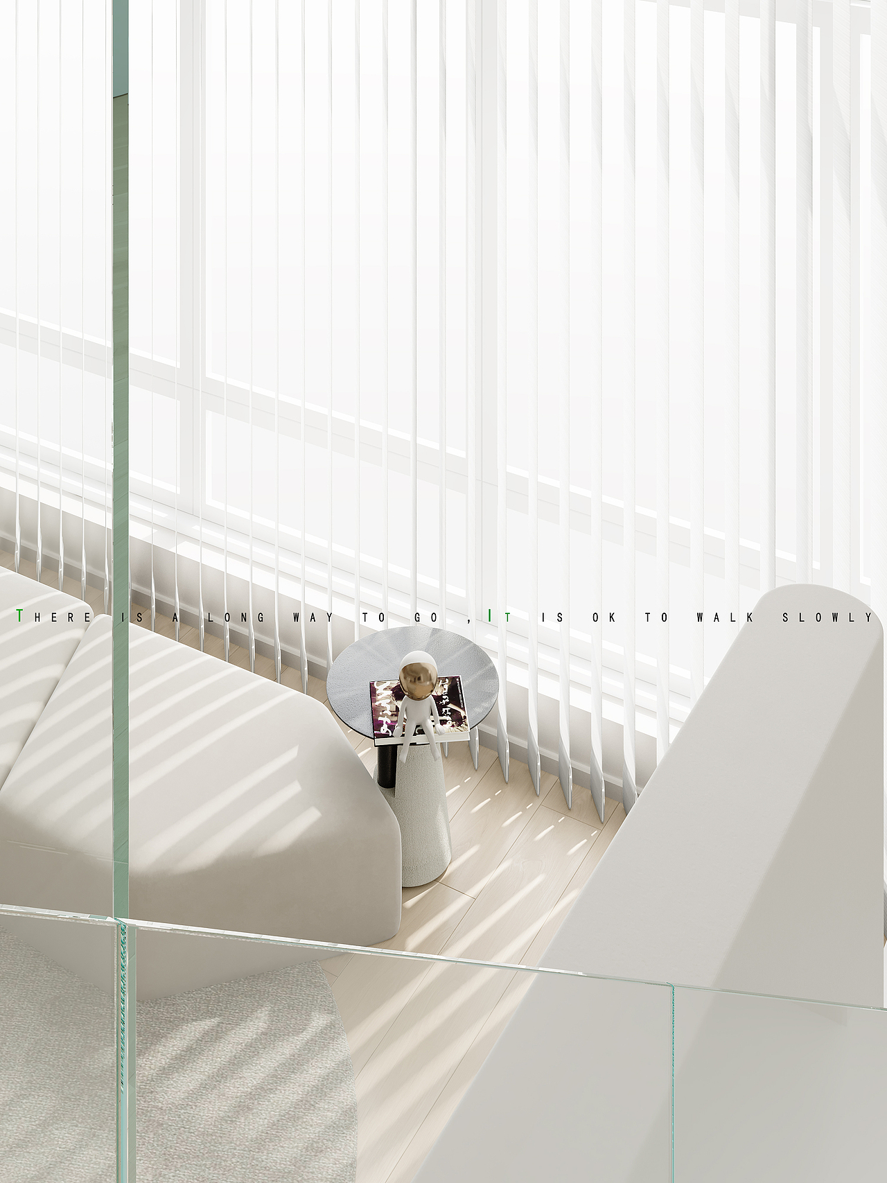 There is a long way to go ,It is ok to walk slowl