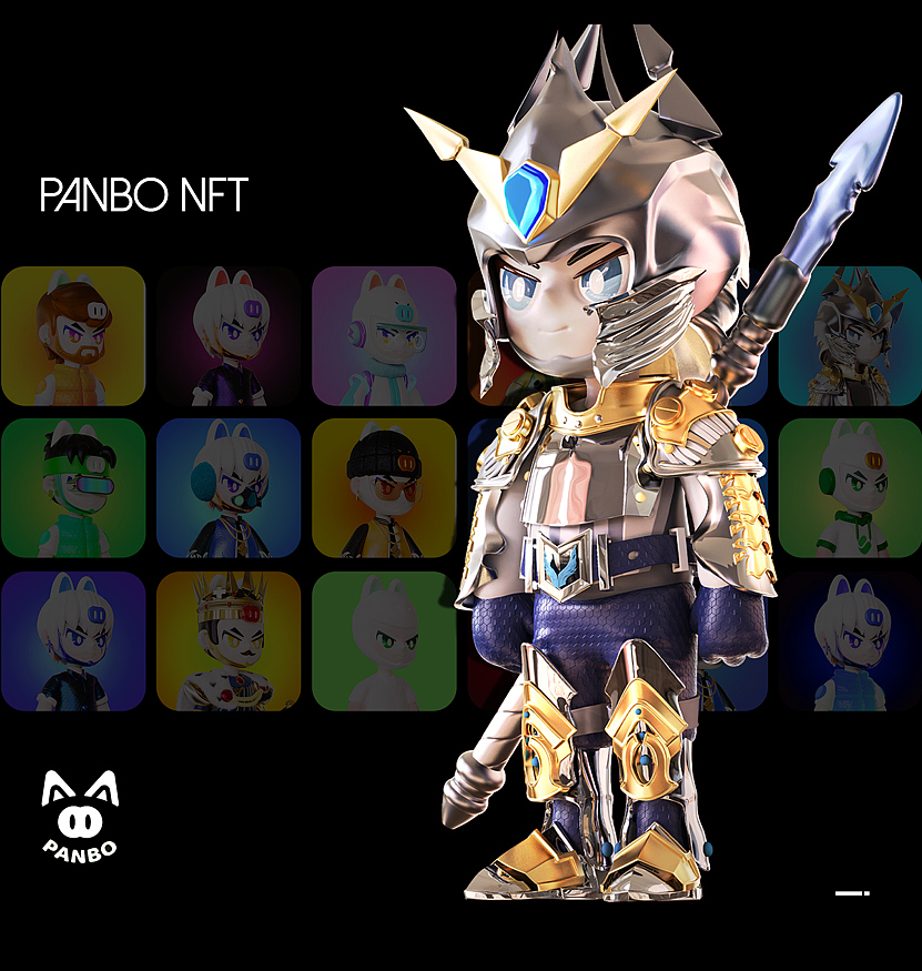 元宇宙角色PANBO-NFT数藏作品