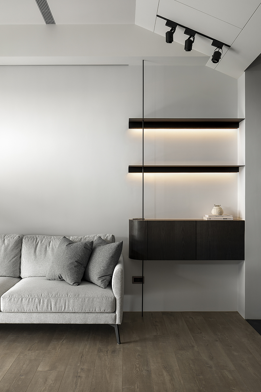 家装设计案例鉴赏——折叠生活,来自这间弹性单身宅