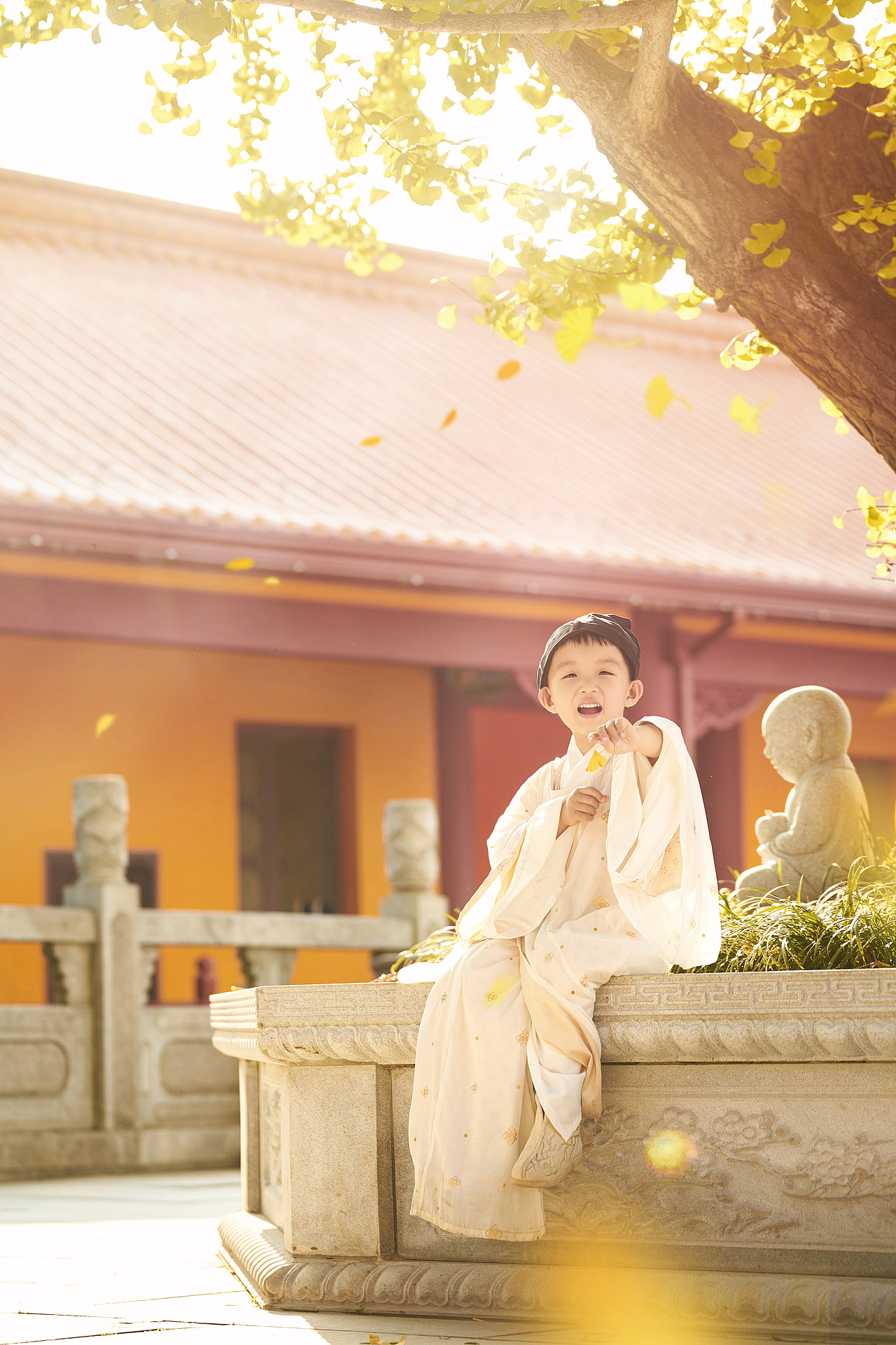午后的洗心禅寺