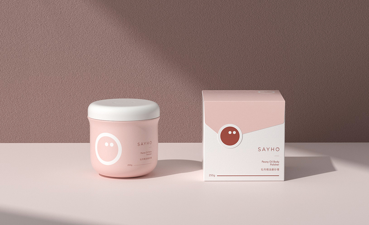 SAYHO — 品牌包装设计-磨砂膏 