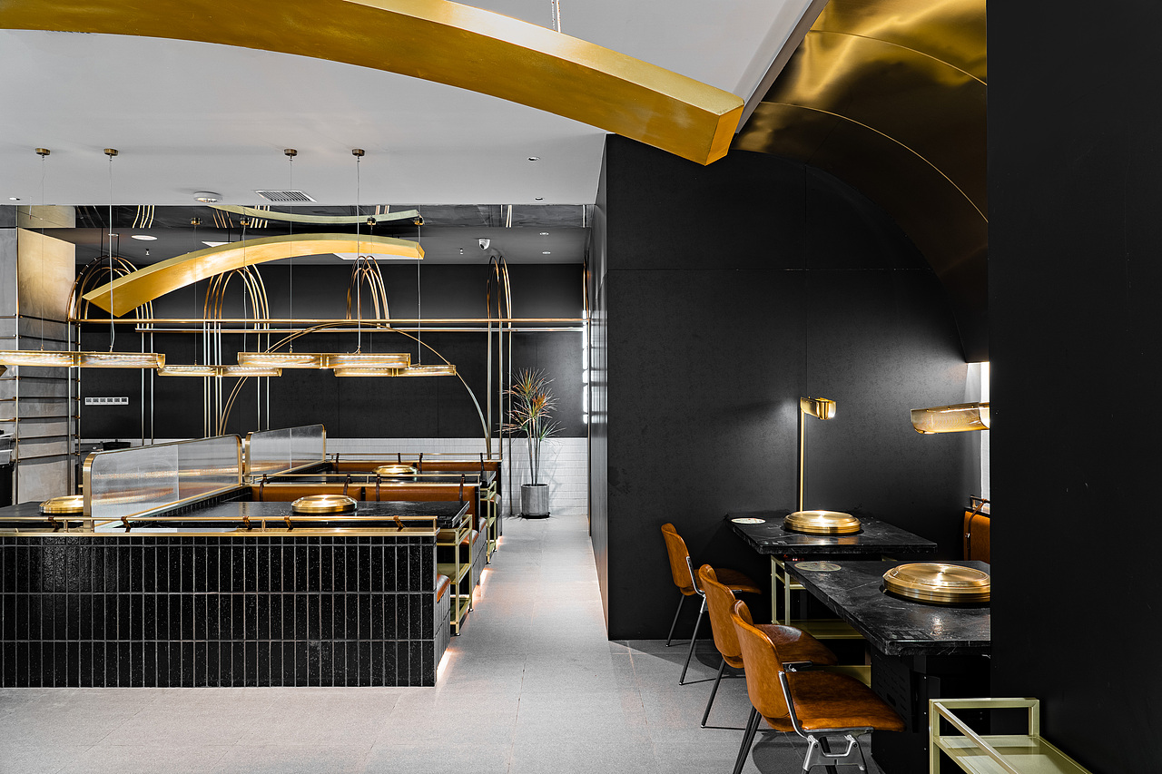 嘿嘟嘟烤肉(国泰广场店)|重庆顺意装饰公司（图ZMzIwMjY4NDcy） - 酒店餐饮设计 - 站酷设计师派派全案设计公司原创素材 - 站酷ZCOOL