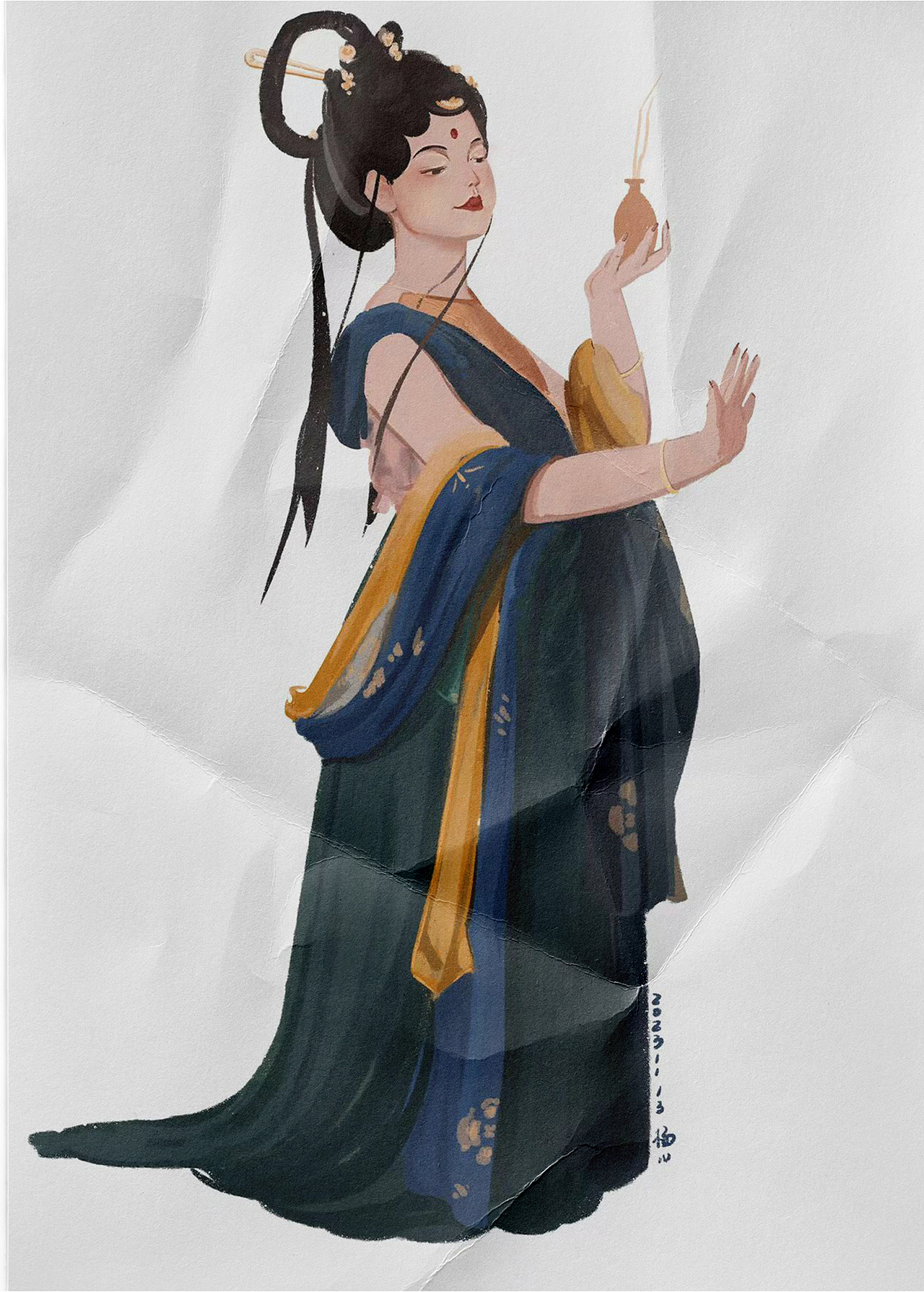 插画集合(冬月)（图ZMzU1ODM3MzQ0） - 商业插画 - 站酷设计师杨儿123原创素材 - 站酷ZCOOL