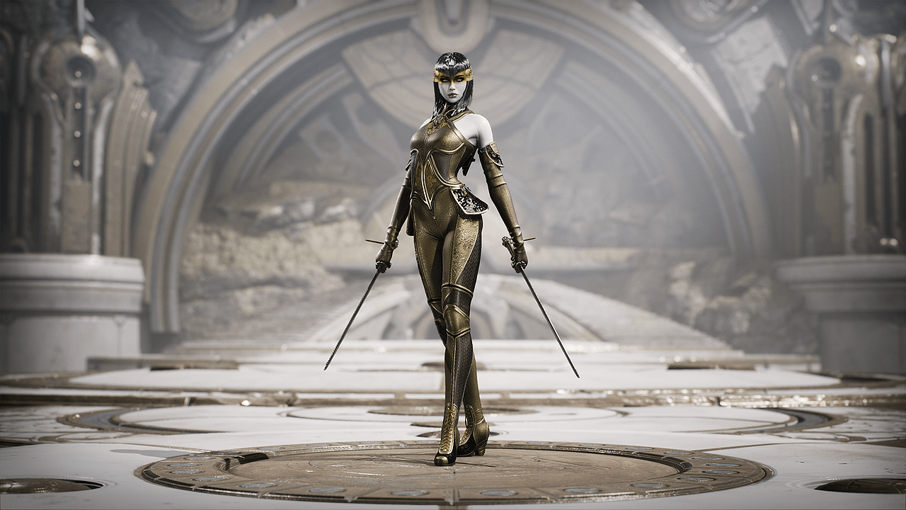 虚幻争霸：康缇斯 Epic Games - Epic内容 UE4（图ZMzAwNjc1NjI0） - 人物/生物 - 站酷设计师Michael_MYFO原创素材 - 站酷ZCOOL