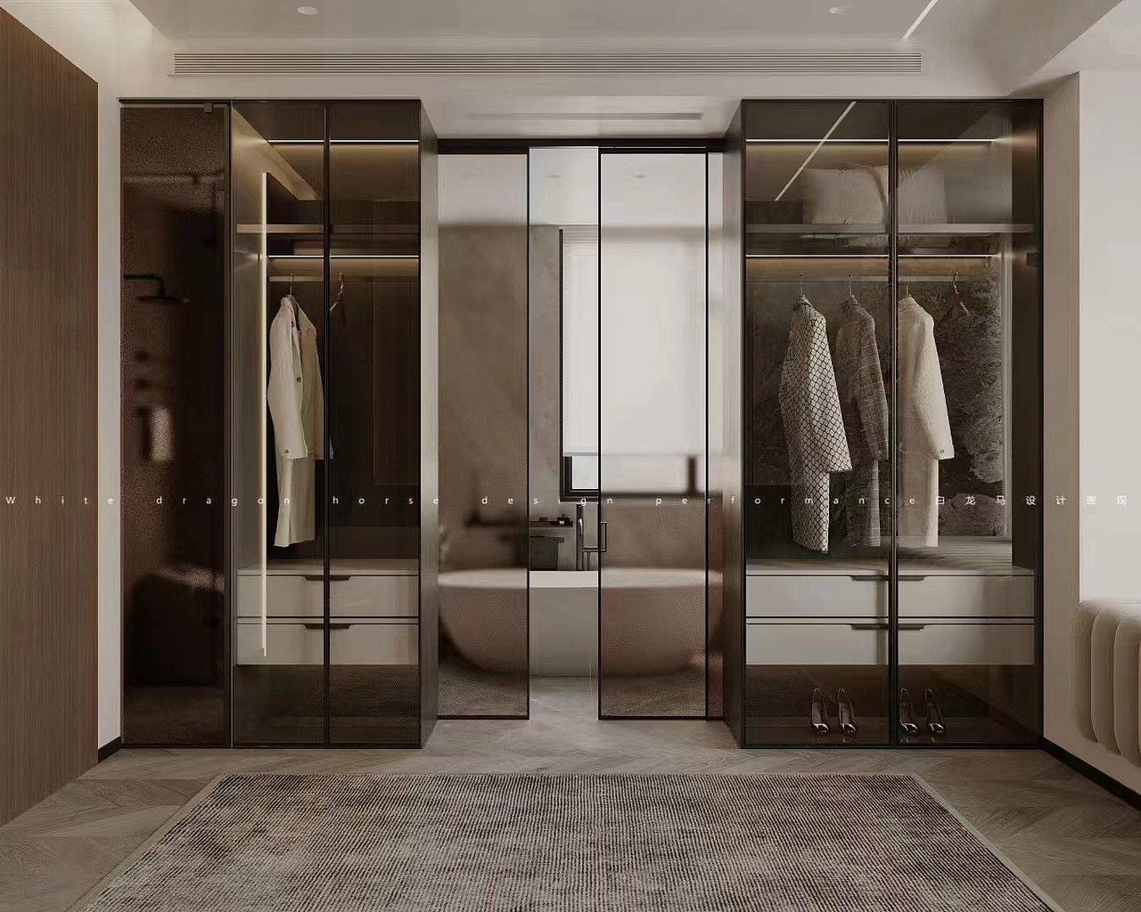 现代风格——白龙马效果