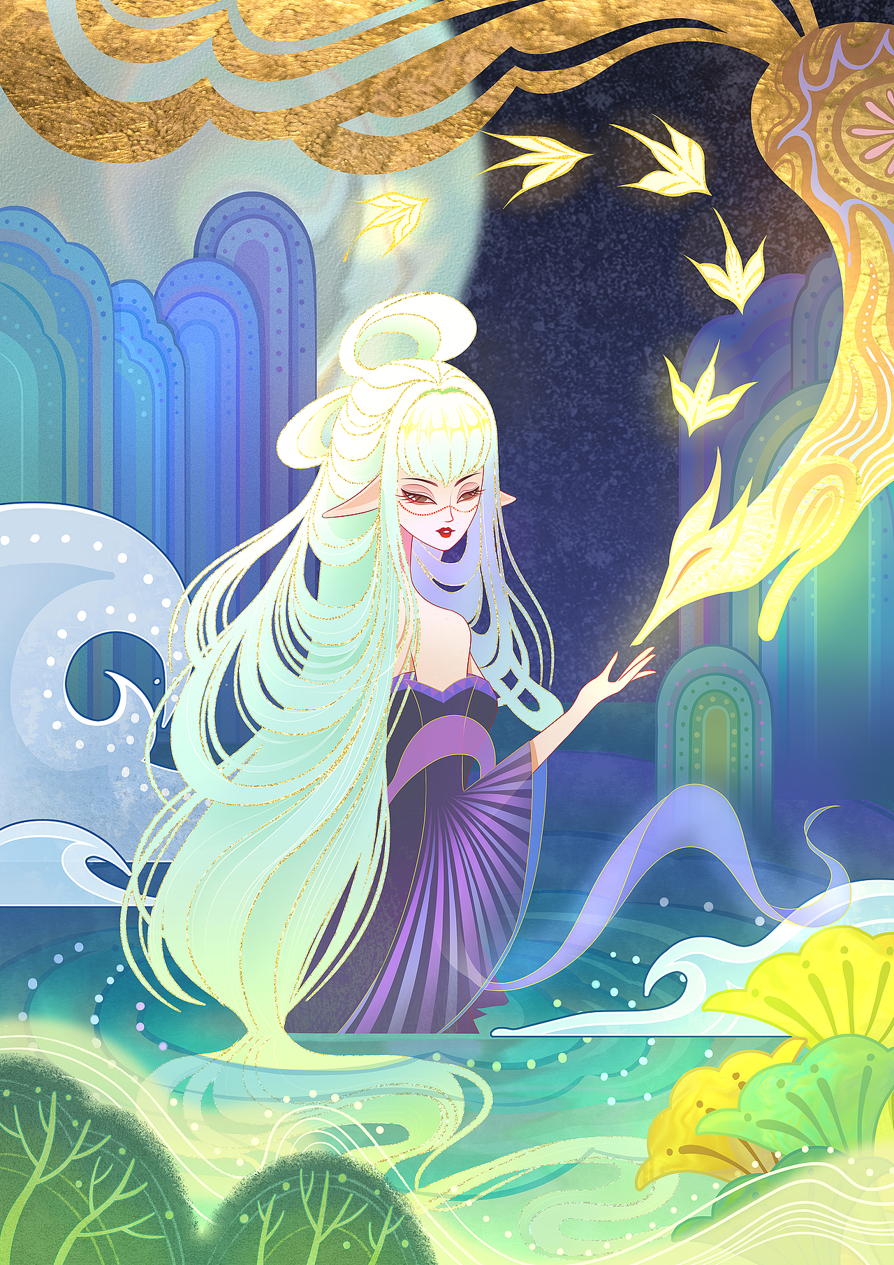 狐妖（图ZMzI0MzIyMTEy） - 创作习作 - 站酷设计师张之亚原创素材 - 站酷ZCOOL