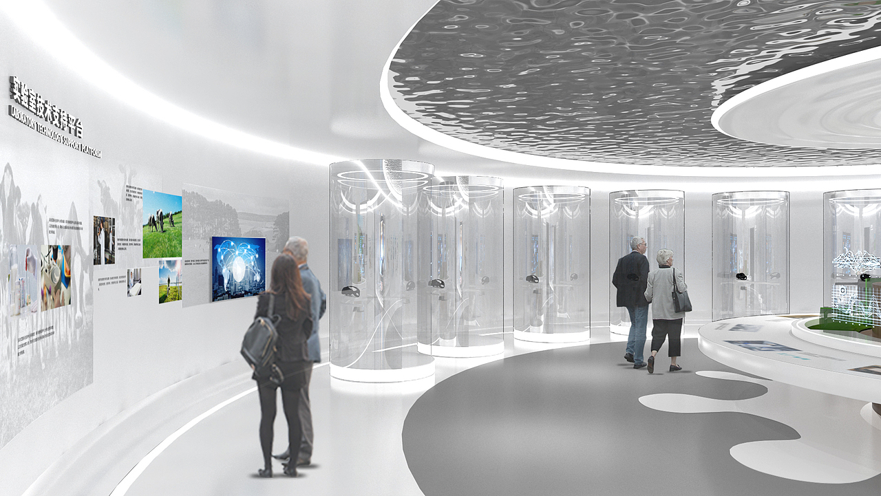国家乳业技术创新中心-展厅平面