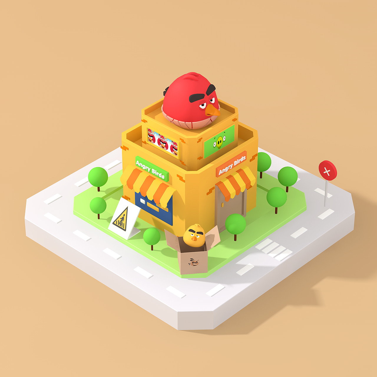 卡通场景（图ZMzM1MjY1ODM2） - 其他三维 - 站酷设计师无事忙pure原创素材 - 站酷ZCOOL