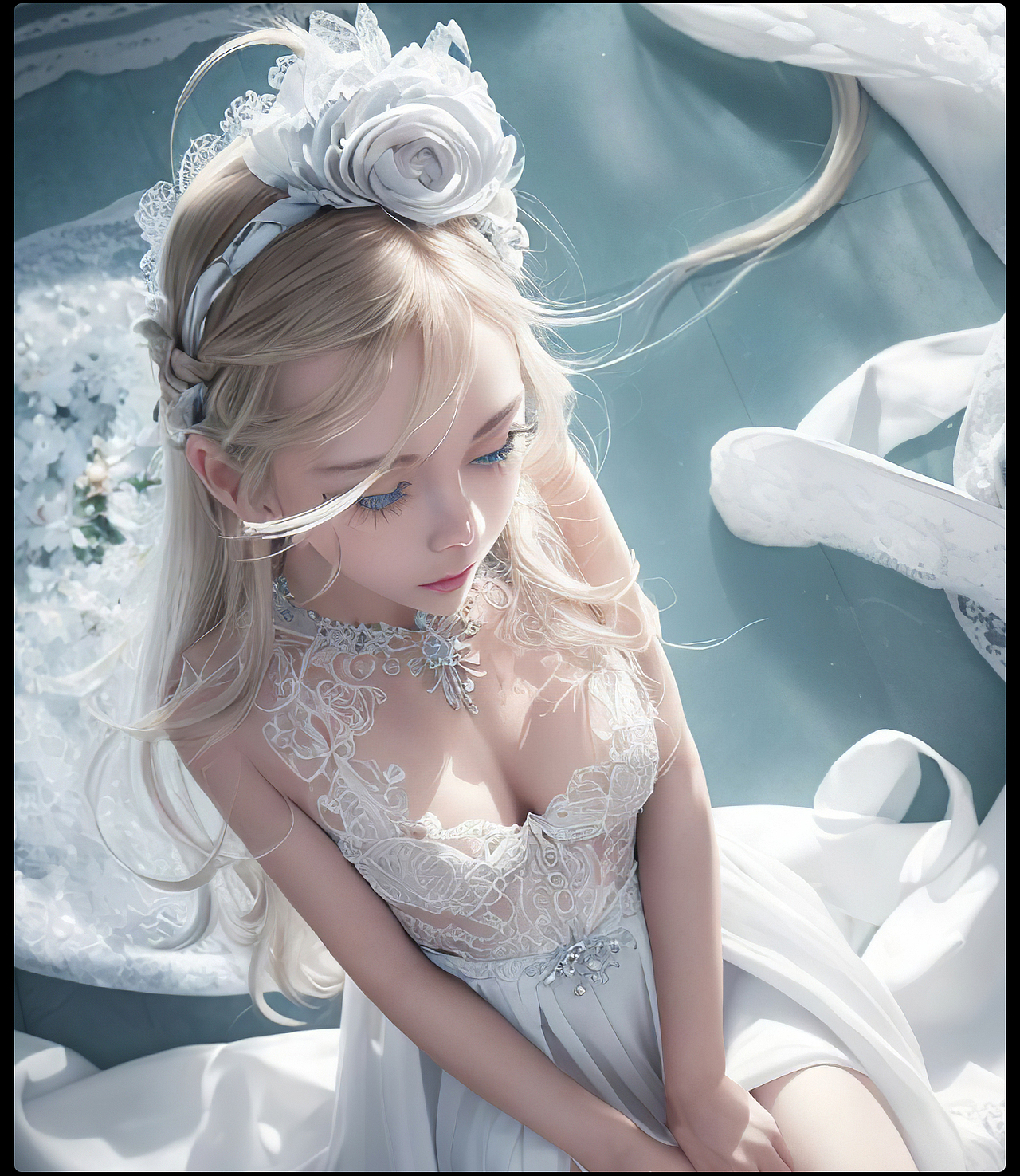 AI人像|梦中的女孩