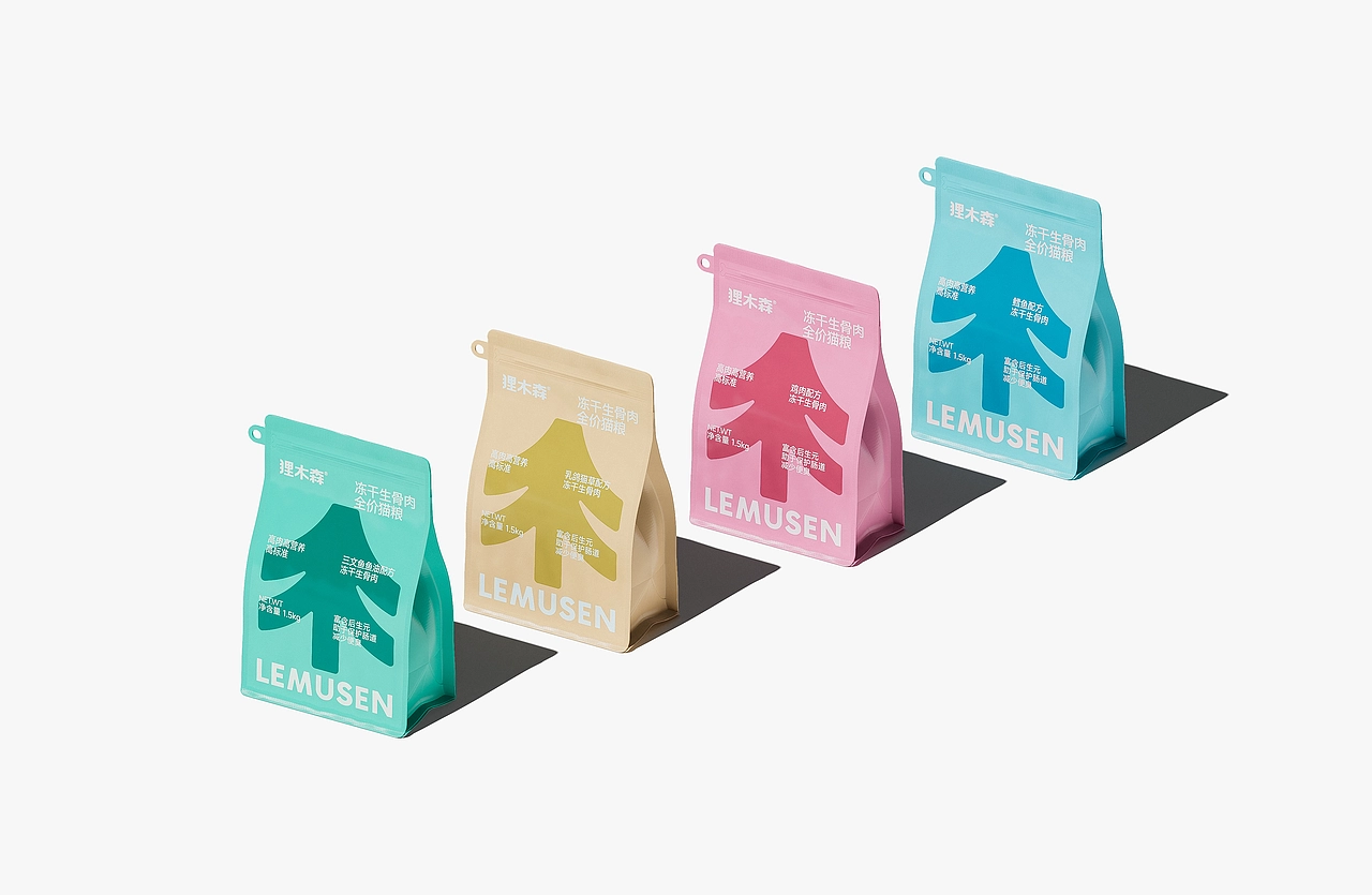 狸木森品牌全案设计｜宠物品牌｜宠物包装