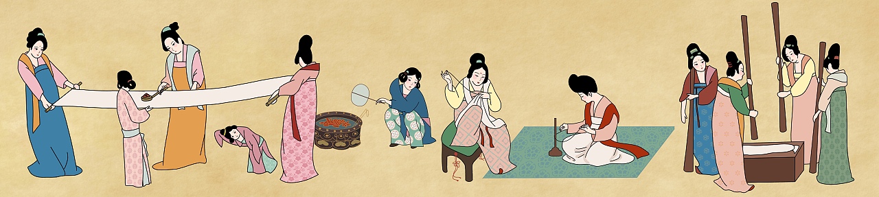 唐代仕女画在二维动画中的应用-毕业设计（图ZMzQ1NzczOTA0） - 动画片 - 站酷设计师丽子_原创素材 - 站酷ZCOOL